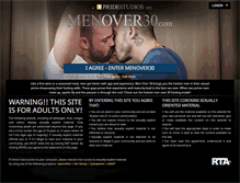 Tablet Screenshot of menover30.com